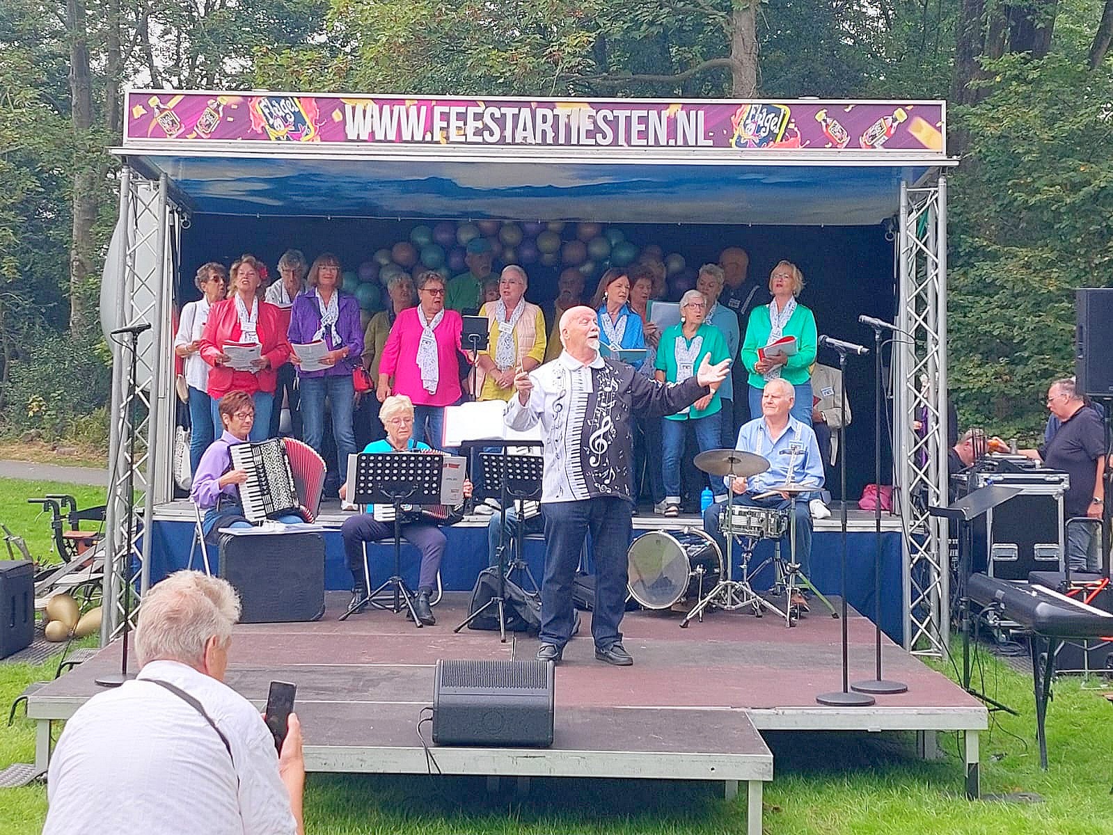 Meezingkoor Middelie Noorderpark